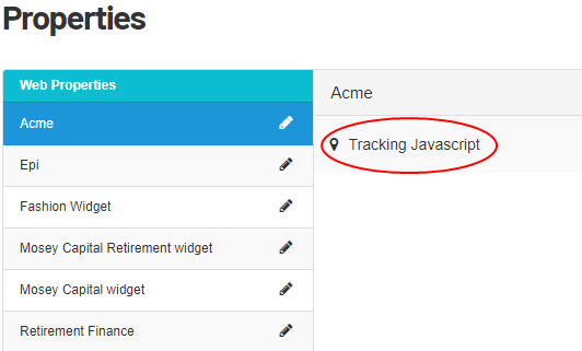 Bild: Schaltfläche Tracking JavaScript